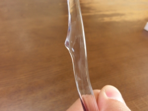 高級歯ブラシ・MISOKAの持ち手は滑り止めになるふくらみがついています